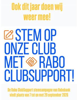 Steun KDO met Rabo ClubSupport